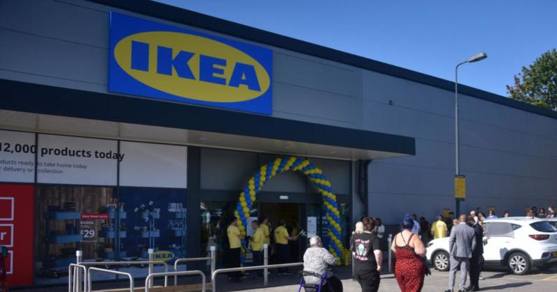 IKEA causes traffic standstill in city