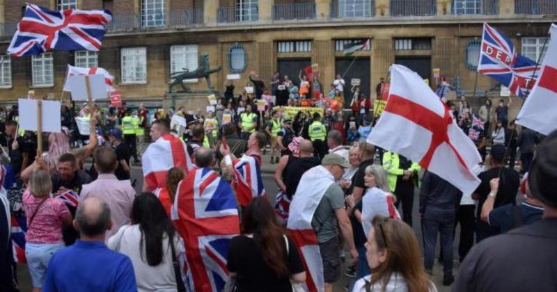 'Drunk and disorderly' man charged after protest in Norwich