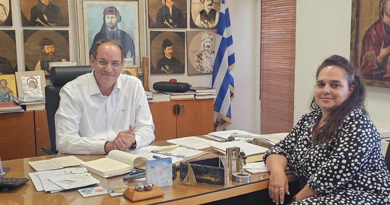Η Αριστέα Ξυλούρη αναλαμβάνει Γενική Γραμματέας του Δήμου Ανωγείων