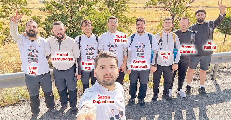 Adana’dan Silivri’ye yürüyen gençlerle söyleşi: Sevgiyle, gururla, alkışlarla yürüyoruz