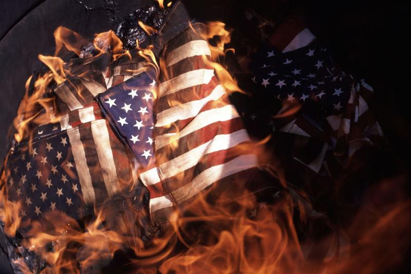 Why Donald Trump’s plans to prosecute flag burning divides his supporters