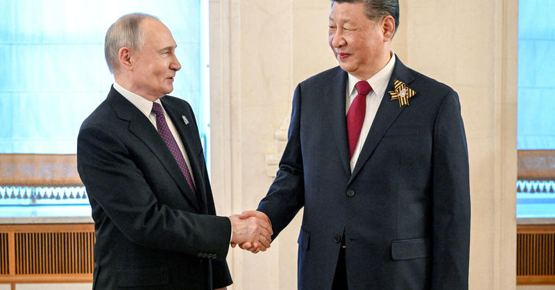 Putin to hold talks with Xi, attend SCO summit and military parade during China trip, Kremlin says