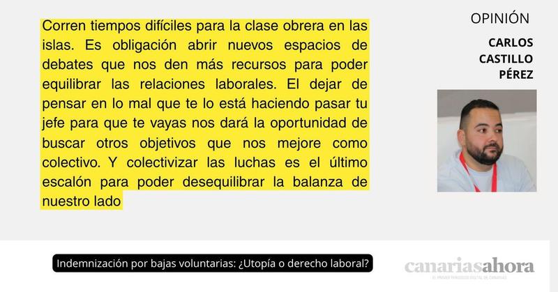 Indemnización por bajas voluntarias: ¿Utopía o derecho laboral?