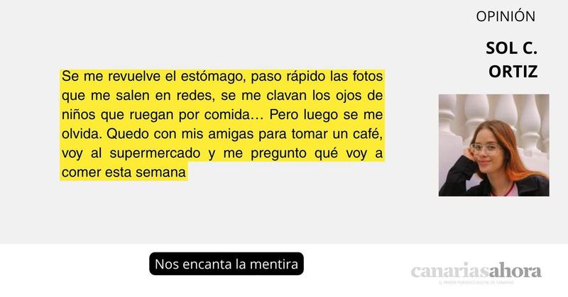 Nos encanta la mentira