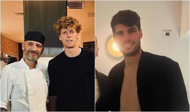 Sinner e Alcaraz scelgono lo chef Diego di Riccione a New York