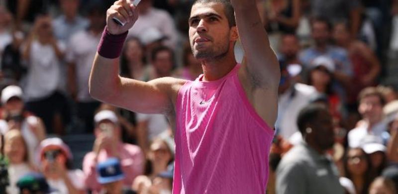 Ninguém jogou mais do que Alcaraz até agora no US Open