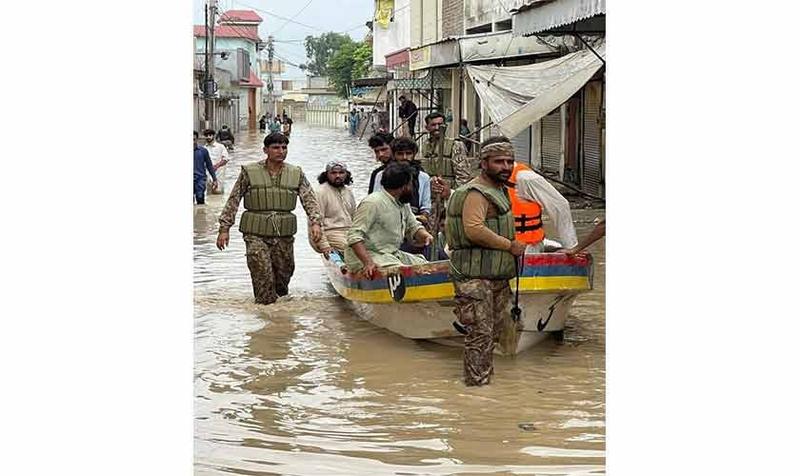 Between floods and funds