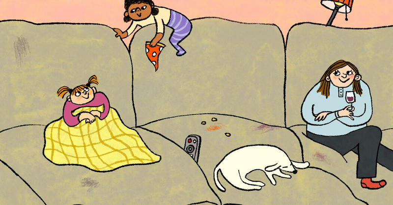 Happiness Is a Big, Ugly Sofa