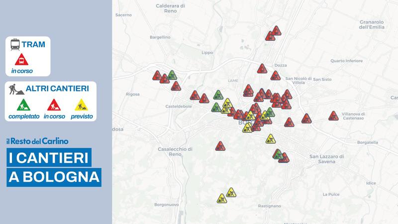 Cantieri, non solo tram: la mappa dei lavori dall'1 settembre
