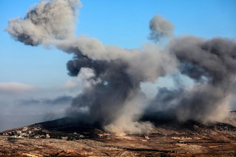 Air force targets underground Hezbollah bunkers in major strikes in southern Lebanon
