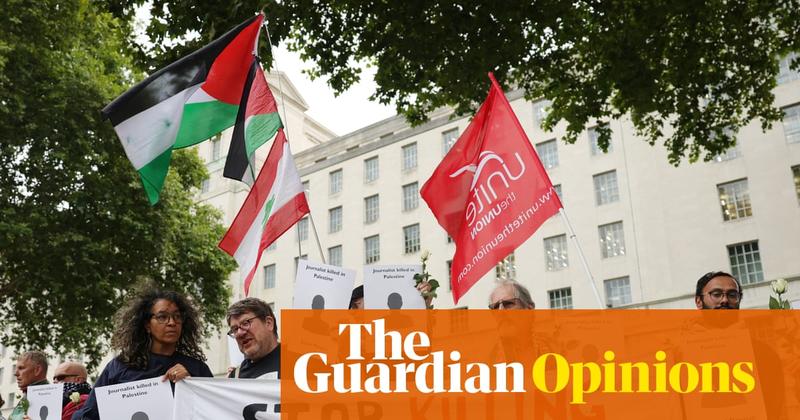 The Guardian view on the killing of Gaza’s journalists: Israel wants to stop the world from seeing what it’s doing