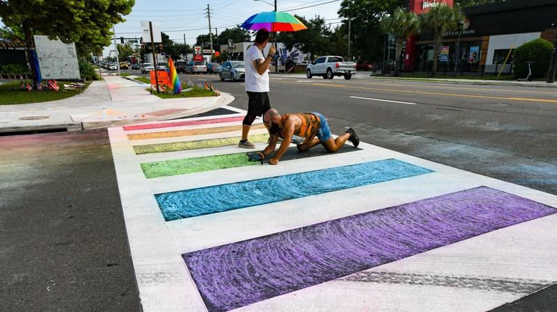 Amid a Wave of Mass Shootings, Florida Cracks Down on Chalk