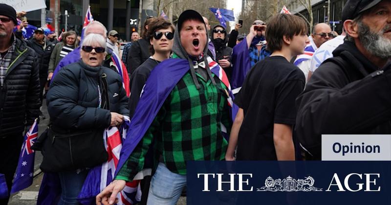 On Sunday, I walked among those who want me gone from Australia