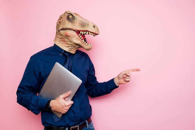 Fin du télétravail: le dernier cri des dinosaures!
