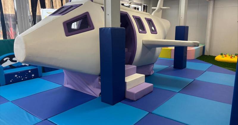 Ready for take off? 'Unique' indoor play area opens on coast