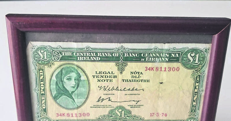 Trevor Laffan: The framed punt note that will always remind me of my father