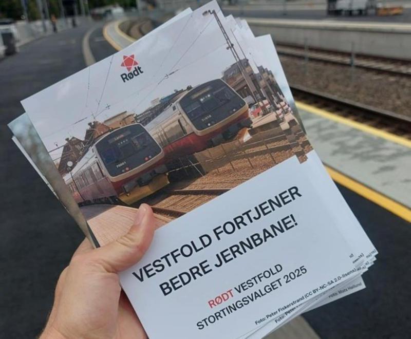 Vestfold fortjener bedre jernbane!