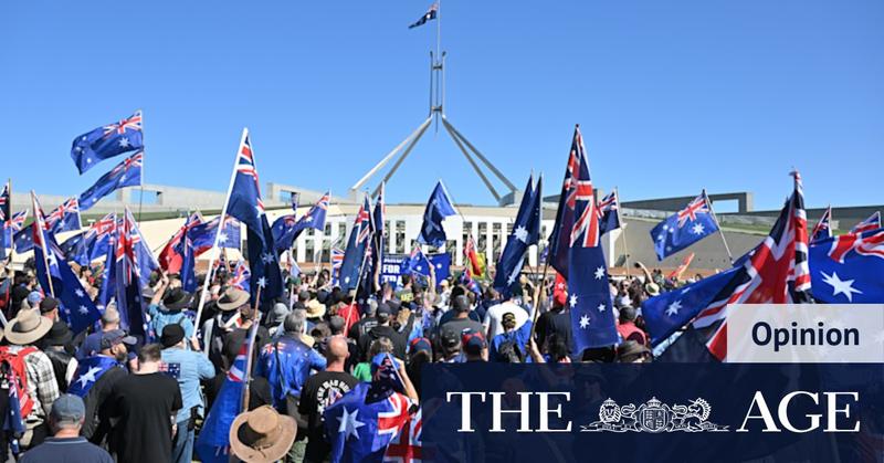 Australians took to the streets because they were scared by numbers that don’t exist