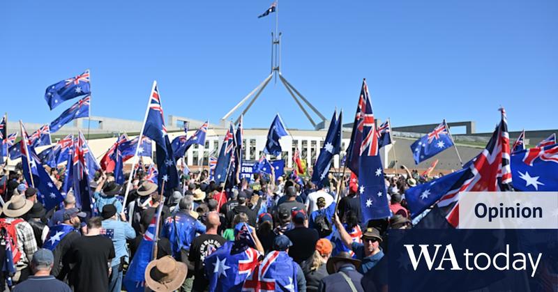Australians took to the streets because they were scared by numbers that don’t exist