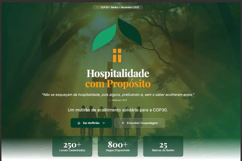Hospedagem solidária de cristãos pode evitar vexame na COP30?