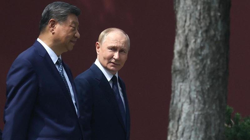 Putin in China: Gasgeschäfte und Kriegsparolen beim Tee