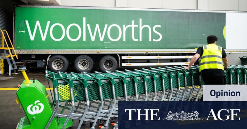 Why Woolies’ share price plunge is good news for everyday investors