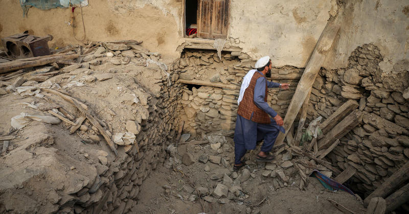 Afghan quake survivors dig graves with pickaxes as entire households wiped out
