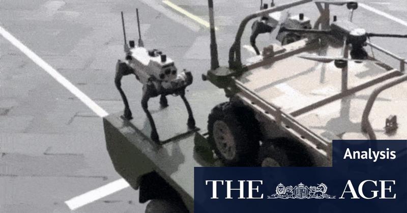 Lasers, missiles and ‘robot wolves’: The high-tech military equipment China showed off