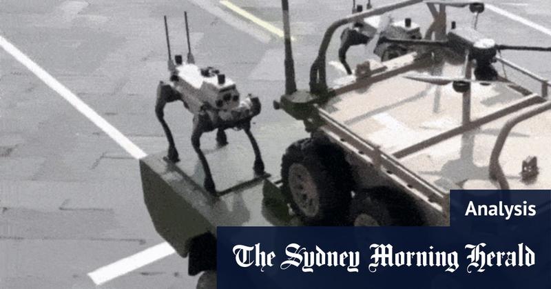 Lasers, missiles and ‘robot wolves’: The high-tech military equipment China showed off