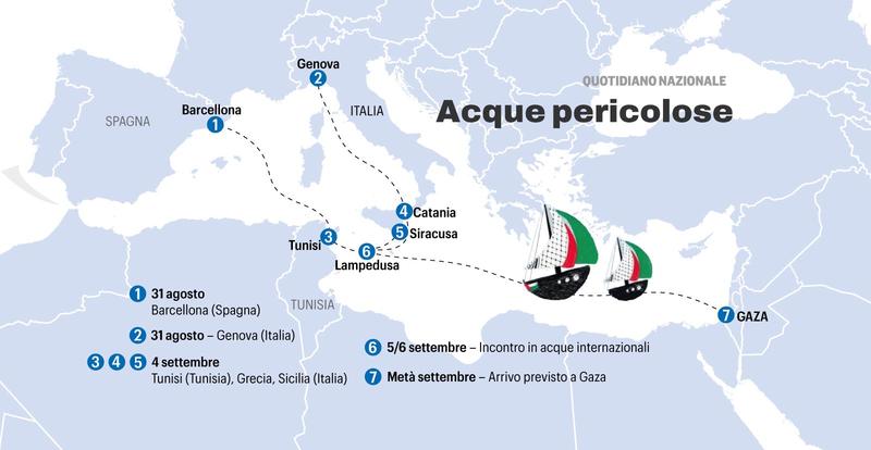 Global Sumud Flotilla, il giurista: “Tel Aviv vuole arrestare gli attivisti? Sarebbe un crimine di guerra”