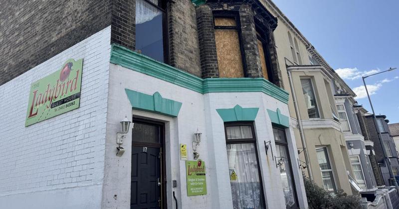 Man, 39, charged with arson after blaze gutted guest house