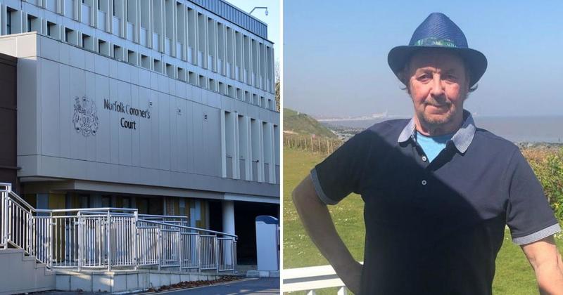 Man who died after falling down flight of stairs had heart attack moments before