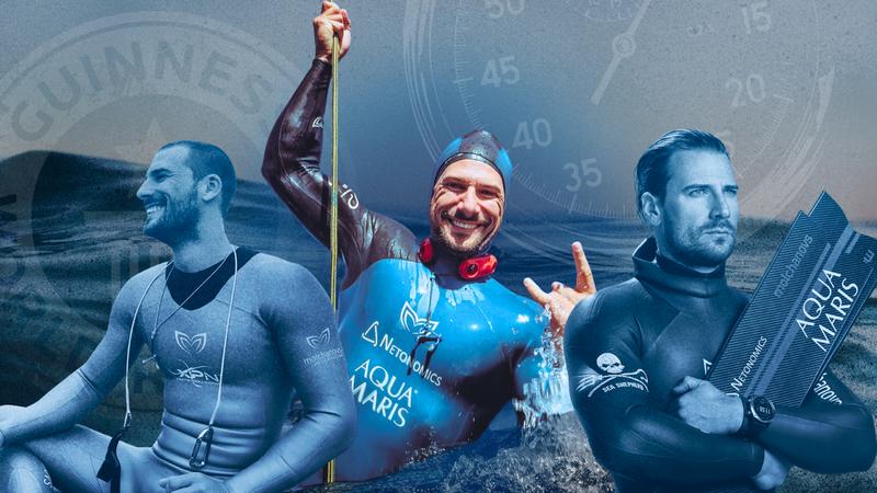 The science behind a freediver’s 29-minute breath hold world record