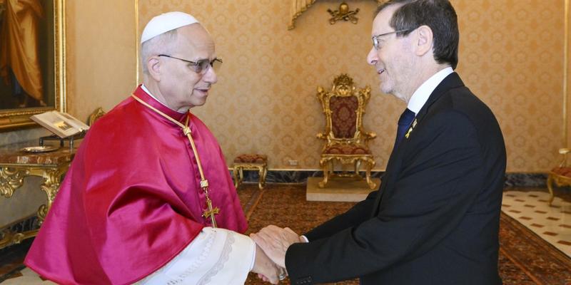 Papst Leo XIV. empfängt Israels Präsidenten Herzog