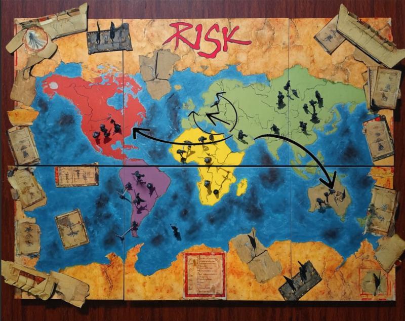 The West is playing an international game of RISK with the Muslim world