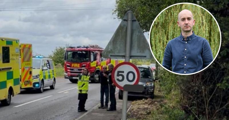 MP pleas to council to drop speed limit after two-vehicle crash on A143