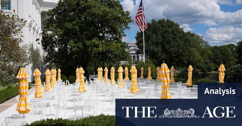 ‘The hottest place to be’: Trump turns White House Rose Garden into ‘Club’