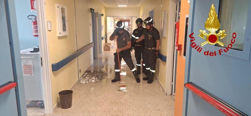 Allagati quattro piani dell’ospedale di Sant’Angelo Lodigiano: cos’è successo