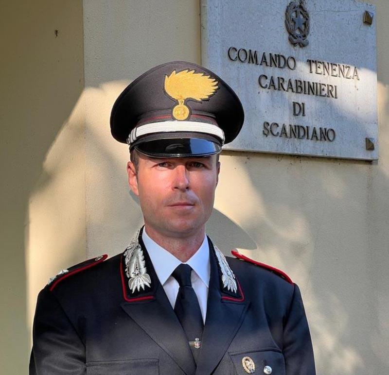 Scandiano, il tenente Scatoletti lascia il comando carabinieri