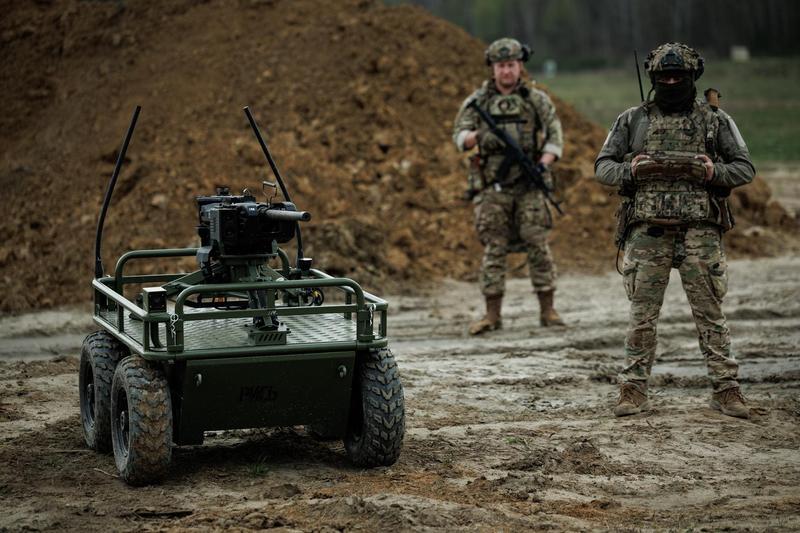 How Ukrainian Soldiers Are Building Their Own Battle Robots