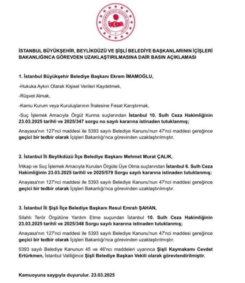 Mahkemece CHP İl Başkanlığı’na atanan Gürsel Tekin: Kararın neresinde ‘kayyım’ yazıyor, Özgür Özel 