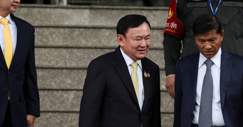 Thai parliament to vote on new PM, as Thaksin jets off amid chaos
