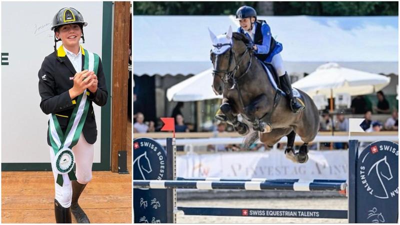 A 13 anni vince oro e argento in azzurro: “Amo i cavalli, mi alleno tutti i giorni”