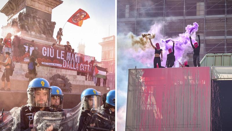 Oltre ventimila per il Leoncavallo, il blitz al Pirellino e l’ira di Catella: “È questo il nuovo modello Milano?”