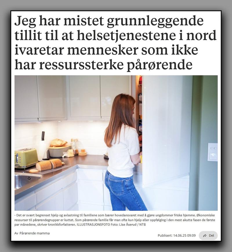 Vi må snakke mer om spiseforstyrrelser – og handle raskere
