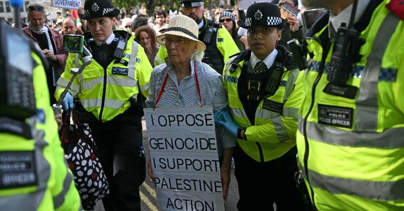 UK police arrest 150 people in latest Palestine Action demo
