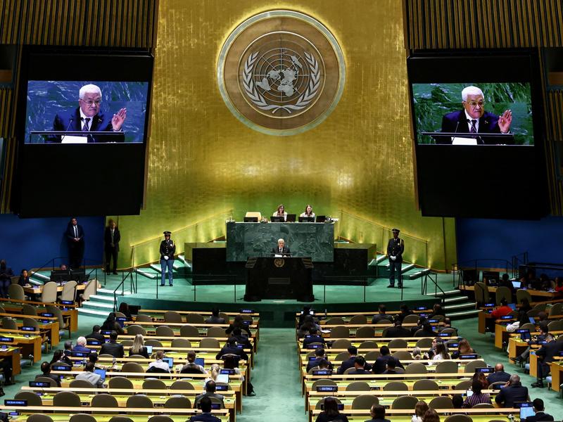 The US government does not want any Palestinian to speak