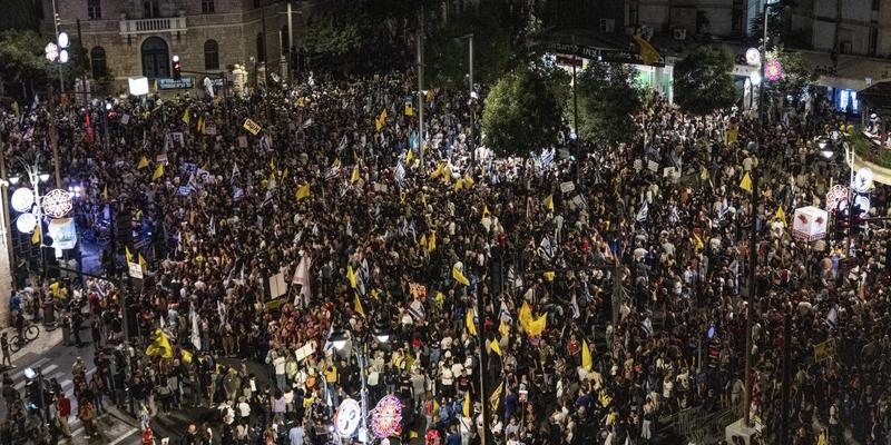 Massenprotest in Jerusalem und blanke Angst um die Geiseln