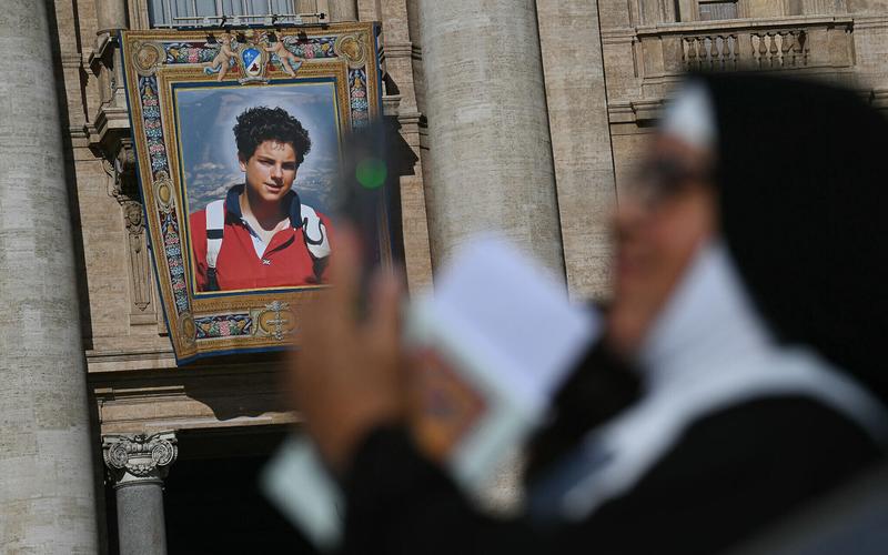 ‘God’s influencer’: Pope Leo proclaims first millennial saint at Vatican