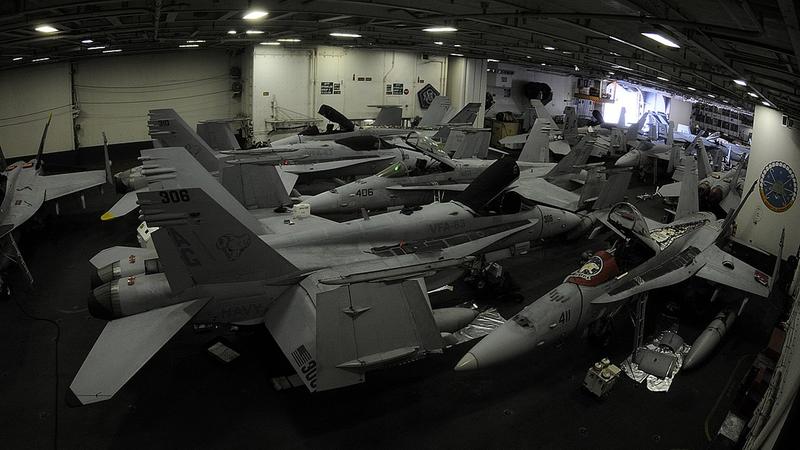 How Does an Aircraft Carrier Store Its Planes?